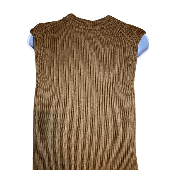 Burberry AUTHENTICATED Cashmere and Cotton Sleeveless Knit Dress Size Small- - Picture 6 of 15